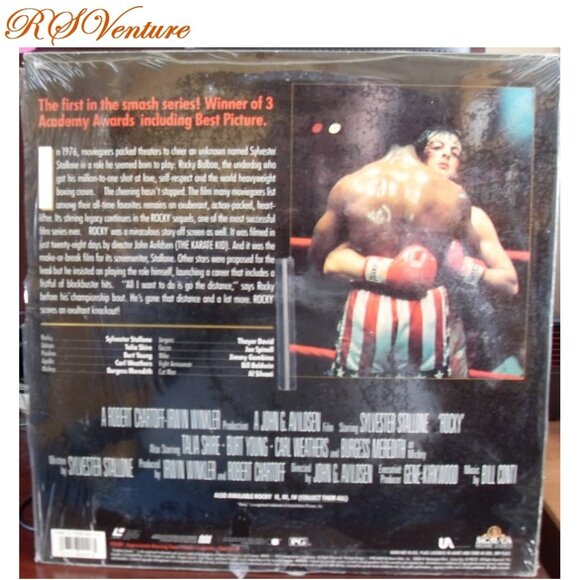 LaserDisc Film "ROCKY" - Picture 2 of 3